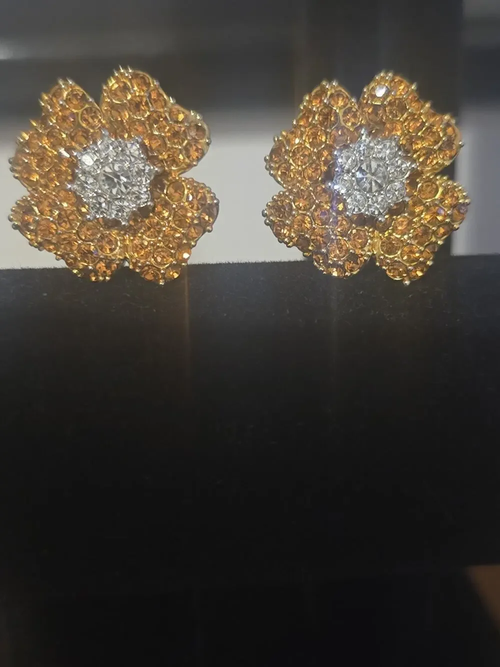 crystal earrings for womens